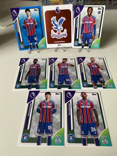 2025/2026 Topps Chrome and premiere league topps cards