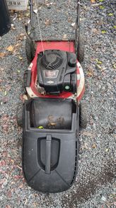 petrol lawnmower