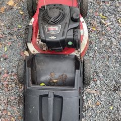 petrol lawnmower