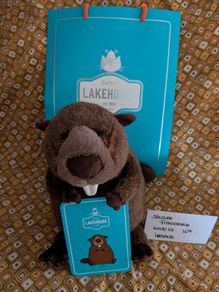 Jellycat Briggs Beaver Canadian Exclusive BNWT