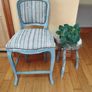 French rustic-style high chair/counter chair Image 6