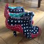 Irregular choice polka dot heels Image 2