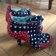 Irregular choice polka dot heels