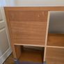 4 Cube Storage Bookcase with Wheels Image 7