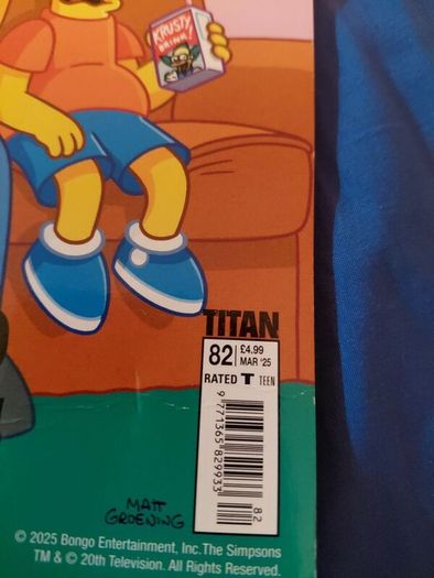 Simpsons comic