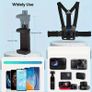 6pcs Action Camera & Phone Clip Mount Kit - Durable ABS, Fit for Sports Cameras & Smartphones, with Adjustable Straps & Secure Buckles - Ideal for Outdoor Adventures, Handsfree Filming|Versatile Mounting Kit|Durable Abs Material, Camera Image 2