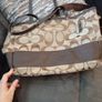 Coach Nappy bag & mat Image 3