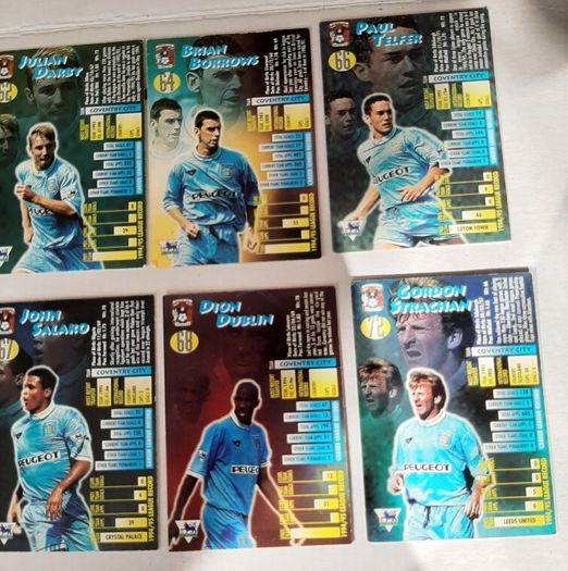 Vintage football match attack 1994/1995