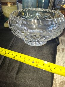 Beautiful Crystal Glass Sweet or Sugar Bowl, Postage Available,