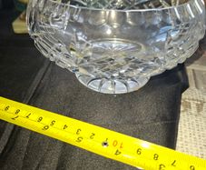 Beautiful Crystal Glass Sweet or Sugar Bowl, Postage Available,