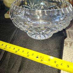 Beautiful Crystal Glass Sweet or Sugar Bowl, Postage Available,
