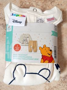 Baby Tracksuit 2 Piece Set 86/92 12-24 months Disney Winnie The Pooh Lupilu New