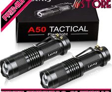 Small LED Torches, 500 Lumens Super Bright Mini Torch Flashlight with 3 Modes and Adjustable Focus for Camping (FREE SHIPPING)