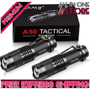 Small LED Torches, 500 Lumens Super Bright Mini Torch Flashlight with 3 Modes and Adjustable Focus for Camping (FREE SHIPPING)