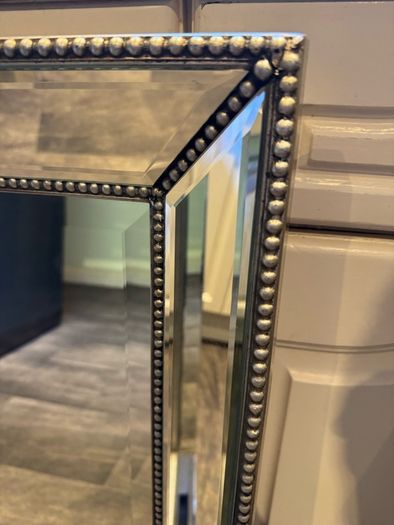 Large Paul Costelloe Living Beaded Wall Mirrors (Pair)
