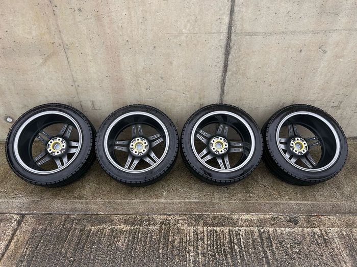 Genuine BMW Borbet XRT-8018 18" Alloys & Tyres - 5x112,  Like New, New Tyres