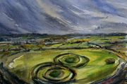 hill of tara watercolour