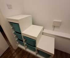IKEA TROFAST Storage Unit with Boxes
