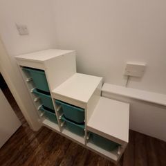 IKEA TROFAST Storage Unit with Boxes
