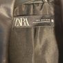 Zara Blazer Style Jacket Small Faux Leather Women's Image 3