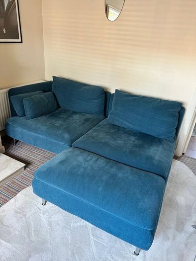 IKEA SDERHAMN 2-Seat Sofa with Chaise Longue