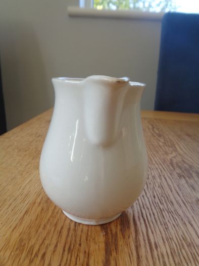 Vintage White Ceramic Jug for Sale