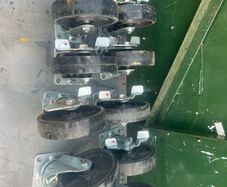 12 industrial spec castor wheels