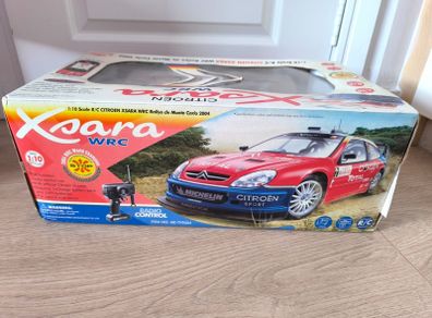Vintage Citroen Xsara WRC 2004 Monte Carlo Rally 1 10 Scale RC Radio Control Car Boxed