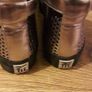 Ladies metallic platform boots size uk36 Image 4