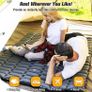 Double Camping Mat, Inflatable Sleeping Mat Camping Mattress with Pump Sack, Ultralight 2 Person Sleeping Pad for Backpacking, Hiking, Traveling, Lightweight Camp Mattress Sleep Mat (FREE POSTAGE) Image 5