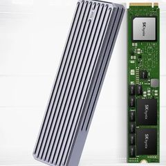 SK Hynix Solid State Drive SSD 1TB NVMe PCIe + Enclosure