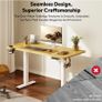 ONE PIECE Height Adjustable Standing Desk With Memory Smart Panel Image 6