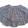Print Tiered Frill Mini Skirt Image 4