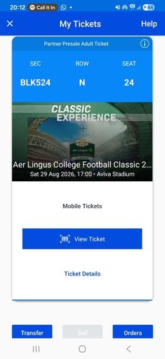 Aer Lingus College Football Classic