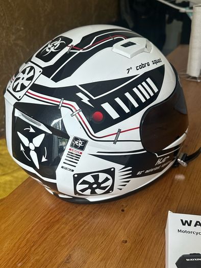 HJC + headset