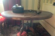Mahogany Round Table