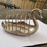 1930s  Silver plated  Swan Toast Rack Image 3