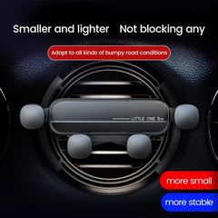 Gravity Car Phone Holder Air Vent Clip Mount Mobile Cell Phone Stand In Car GPS Support For iPhone 13 12 Pro Xiaomi Samsung