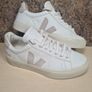 Womens VEJA CAMPO trainers runners white leather grey suede Logo Size UK 5 EU 38 (AT1) Image 2