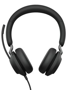 Jabra Evolve2 40 SE Wired Stereo Headset with Noise Cancellation, Microphone and USB-C/A Cable
