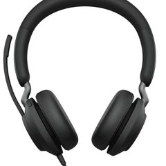 Jabra Evolve2 40 SE Wired Stereo Headset with Noise Cancellation, Microphone and USB-C/A Cable