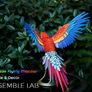 3D Printed Lifesize Macaw Image 2