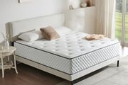 Double Mattress Hybrid Memory Foam and spring Mattress Medium firm (135x190x22cm)