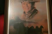 John Wayne Wooden Framed Picture