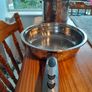Heavy large stainless steel pan Image 2