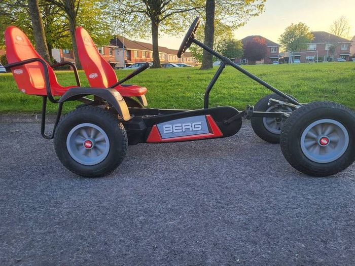 Berg XL 2 seater go kart. Red and in very good condition
