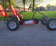 Berg XL 2 seater go kart. Red and in very good condition