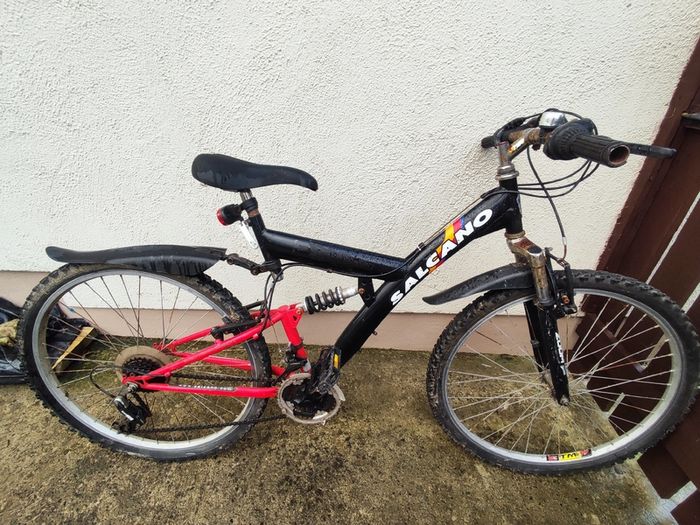 Four-bike bundle - two 24-inch Apollo and two 26-inch adult bikes