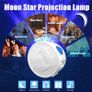 Bluetooth speaker with LED Projection Lamp Galaxy Star Projector Night Light Lamp Ocean Starry Nebula/ Laser Star/ Moon Projection, USB Charging, for Wedding, Party, Kids Room, Birthday Image 2