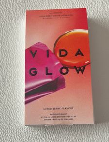 Vida Glow Collagen Liquid Advance Mixed Berry Flavour 3 x 12.4ml